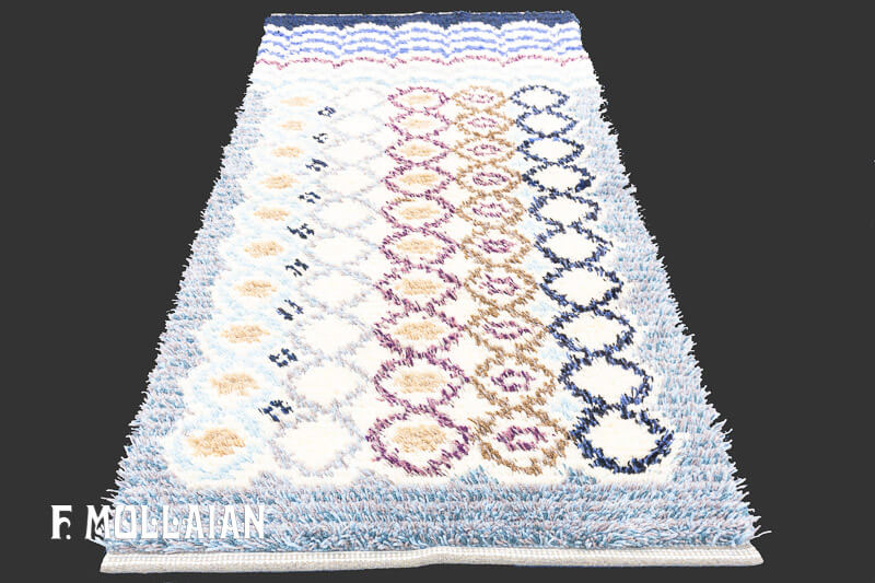 Vintage Swedish Rya Rug n°:54090527